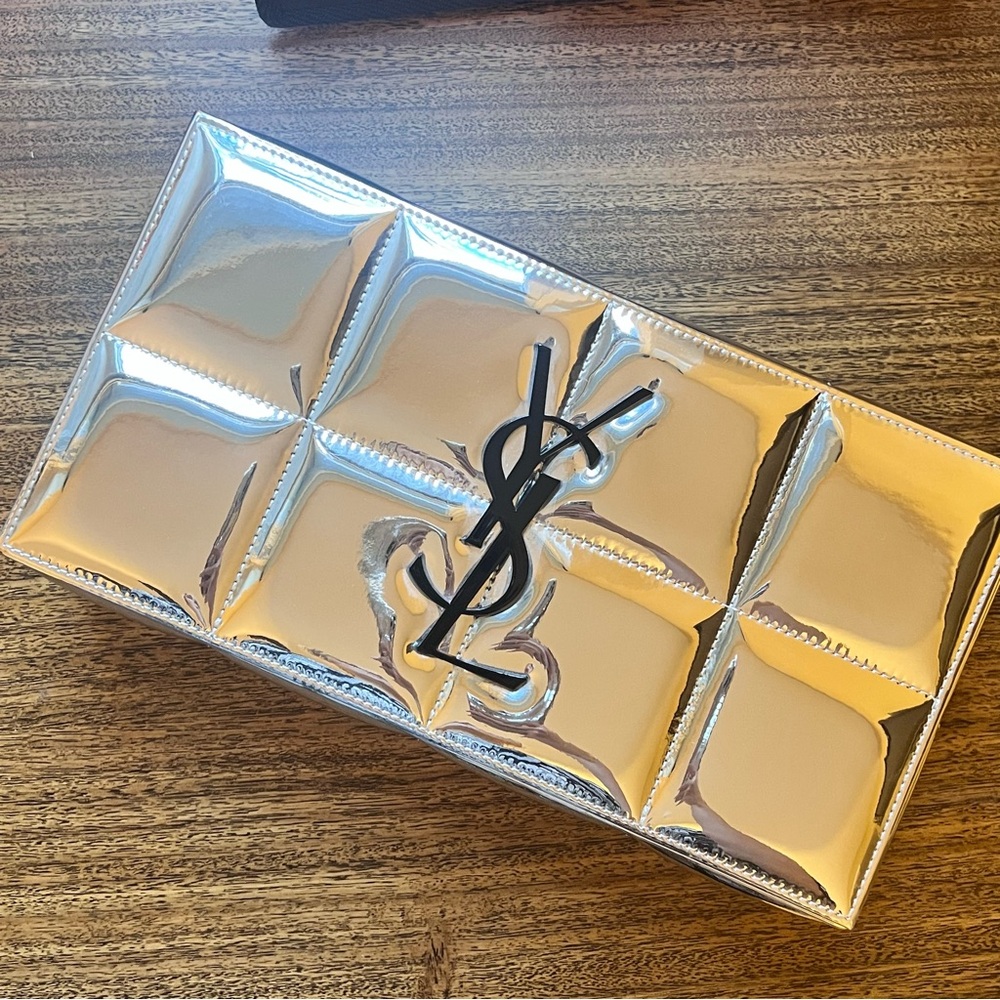 YSL Loveshine Plumping Lip Oil Gloss Limited Edition Collector’s Silver Case